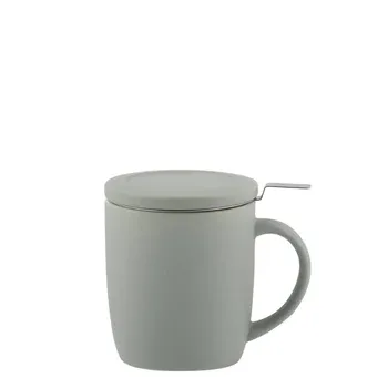 Mug avec infuseur gris clair