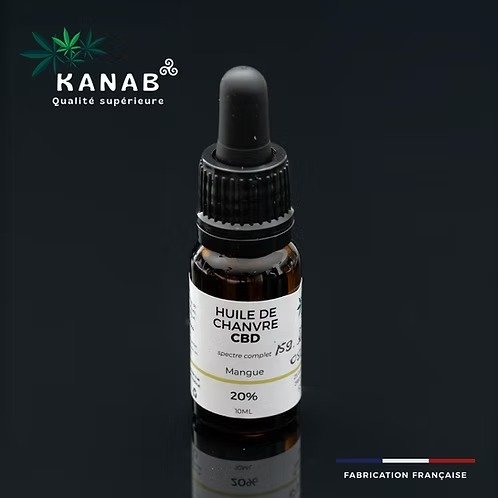 Huile CBD Mangue 20%