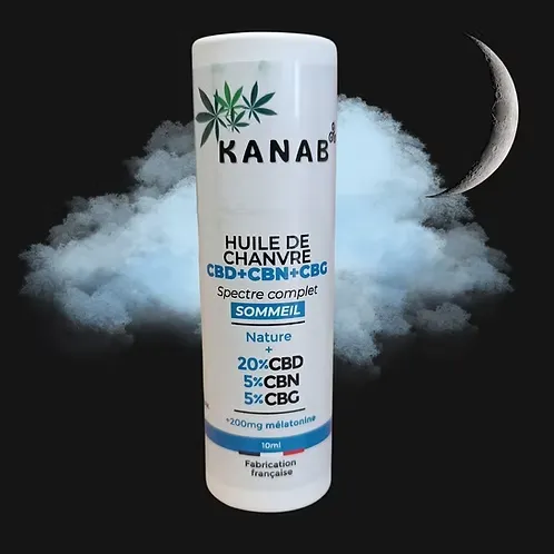 Huile CBD CBN Spécial Sommeil