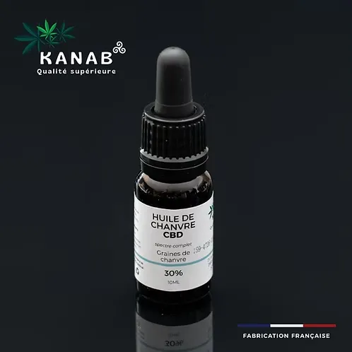 Huile CBD Graines de chanvre 30%