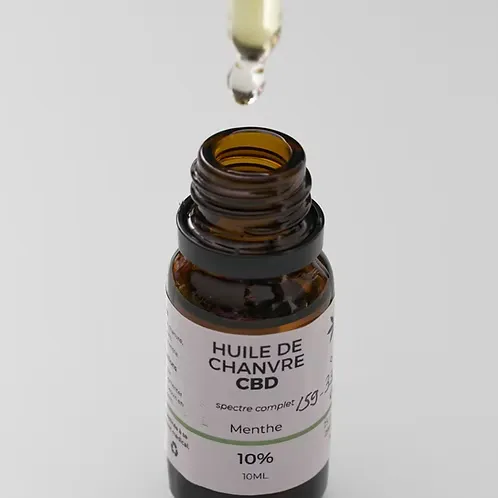 Huile CBD Pêche 30%