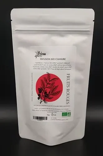 INFUSION BIO FRUITS ROUGES 35G