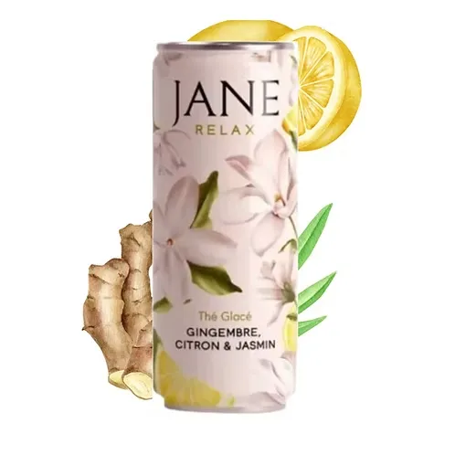 Thé CBD Glacé Gingembre et Citron